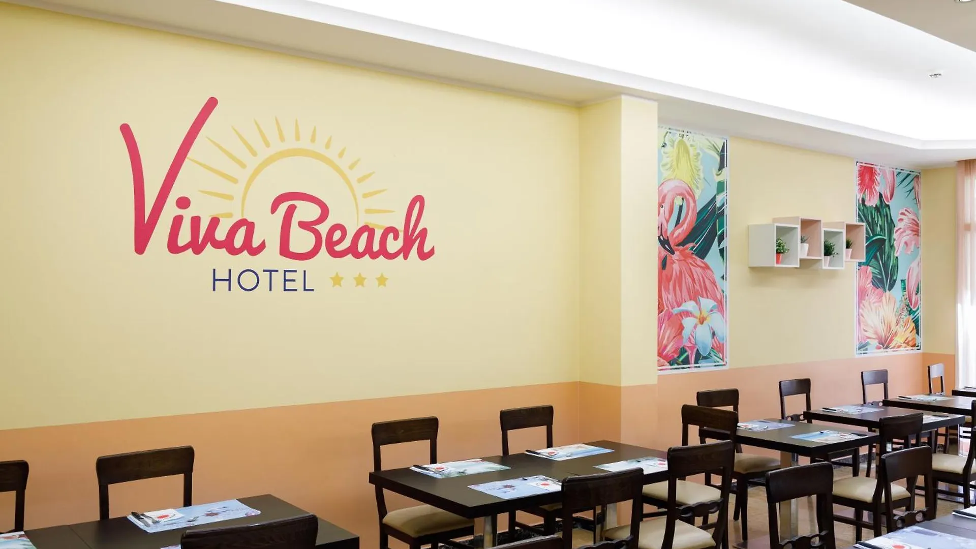 ***  Viva Beach Hotel 리미니 이탈리아